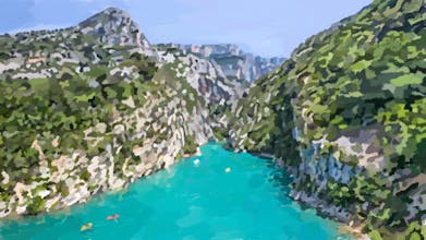 Hand Painted Zoom Backgrounds for Biden gallery image