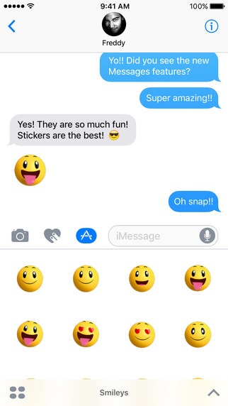 Smileys by Apple Image