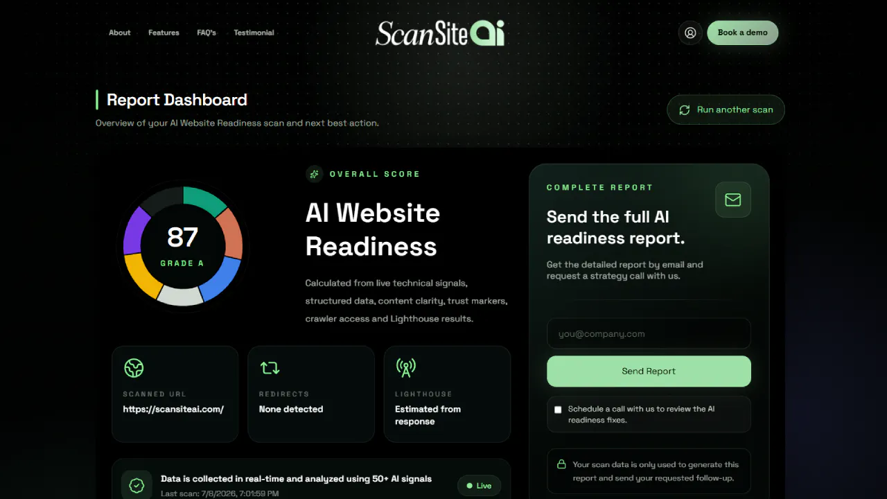 ScanSite AI gallery image