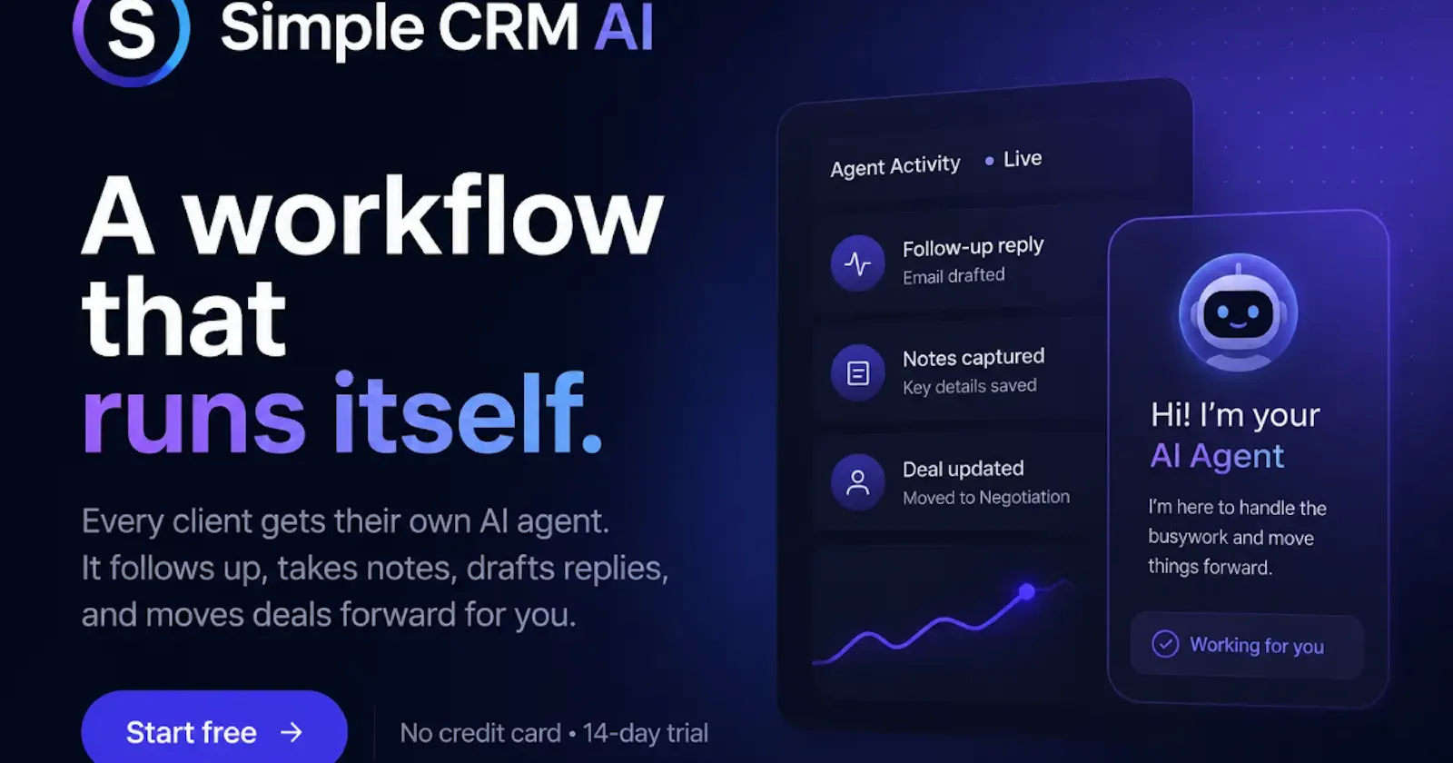 Simple CRM AI screenshot 1