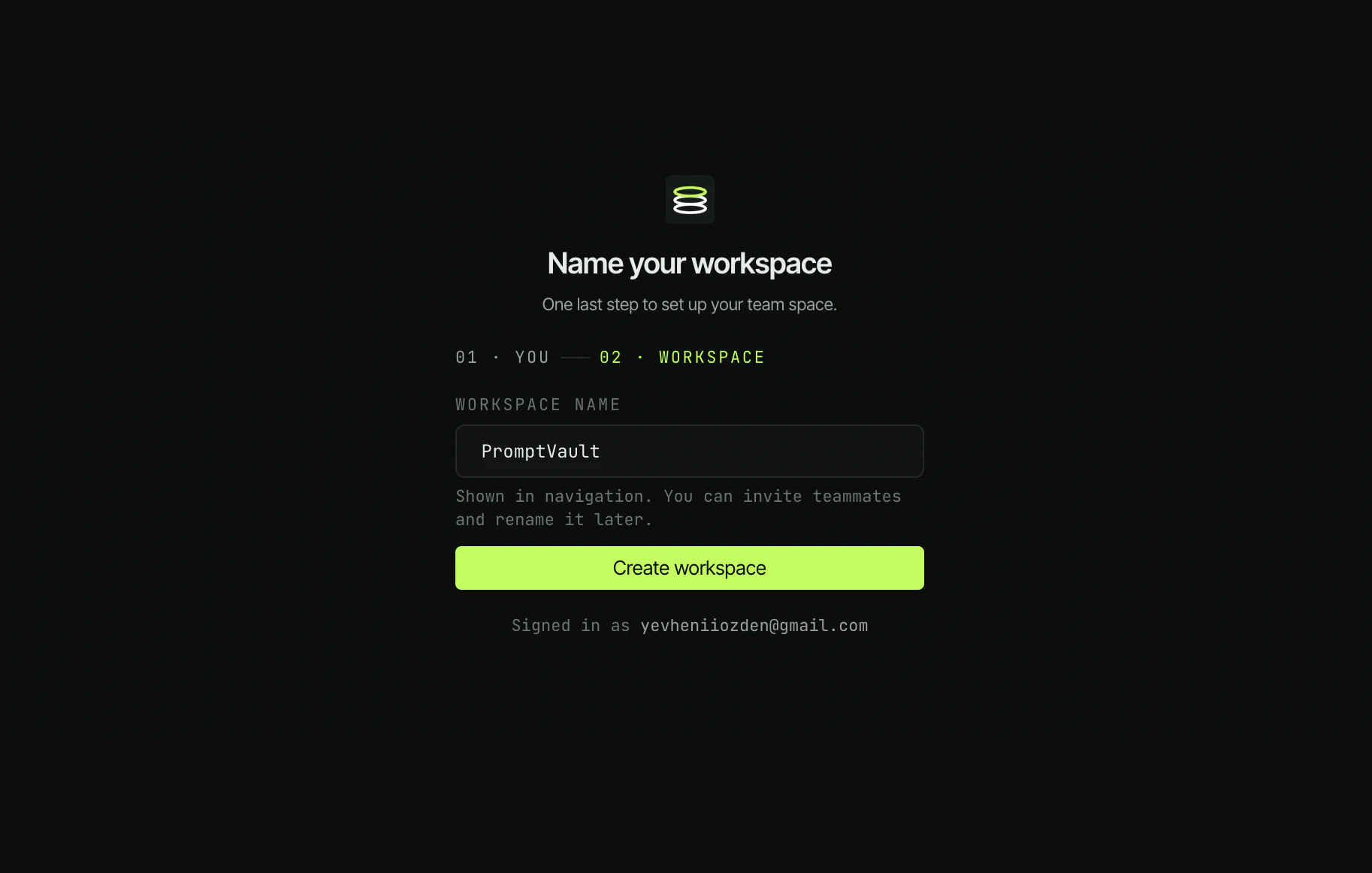 PromptVault screenshot 2