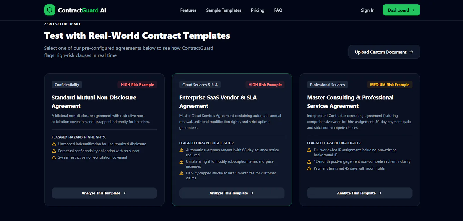 ContractGuard AI screenshot 3