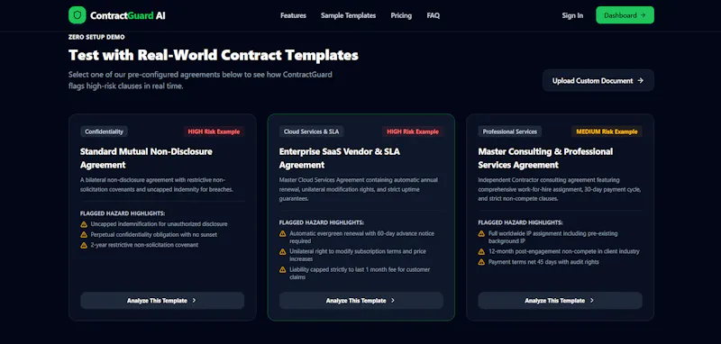 ContractGuard AI screenshot 3