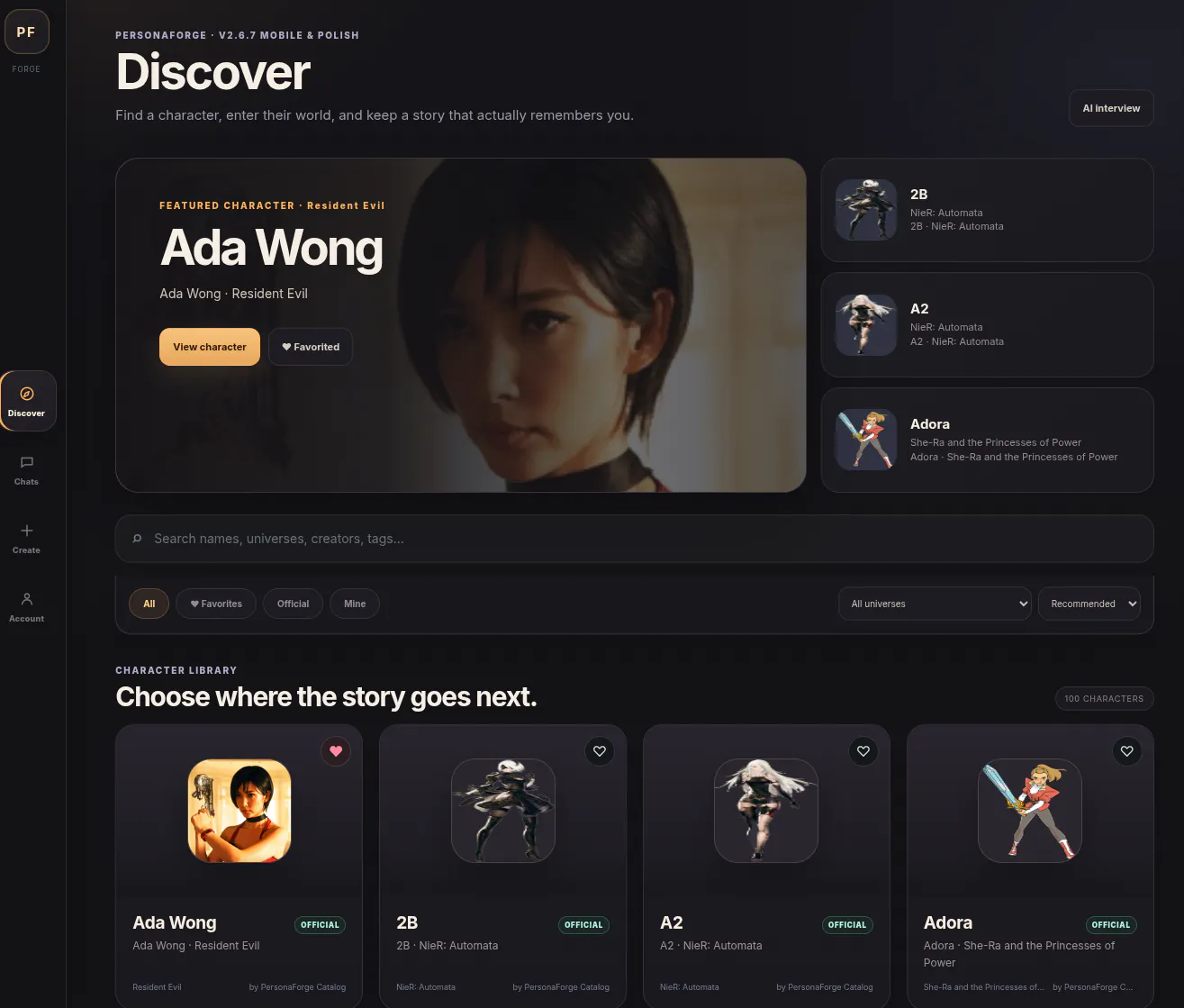 PersonaForge gallery image