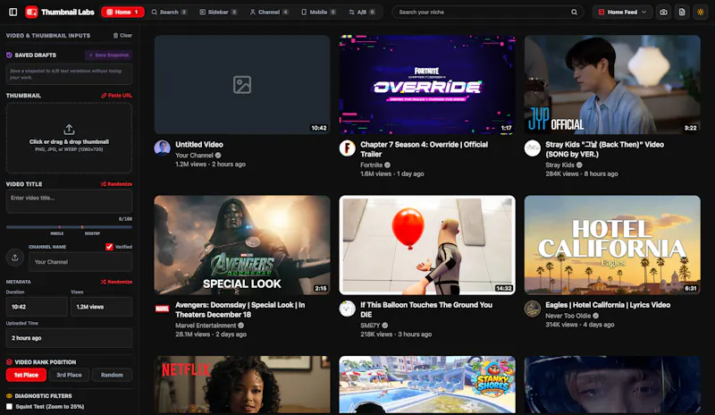 Thumbnail Labs screenshot 1
