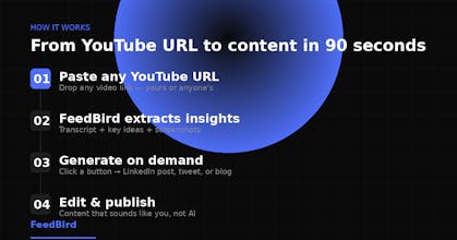 FeedBird 2.0 gallery image