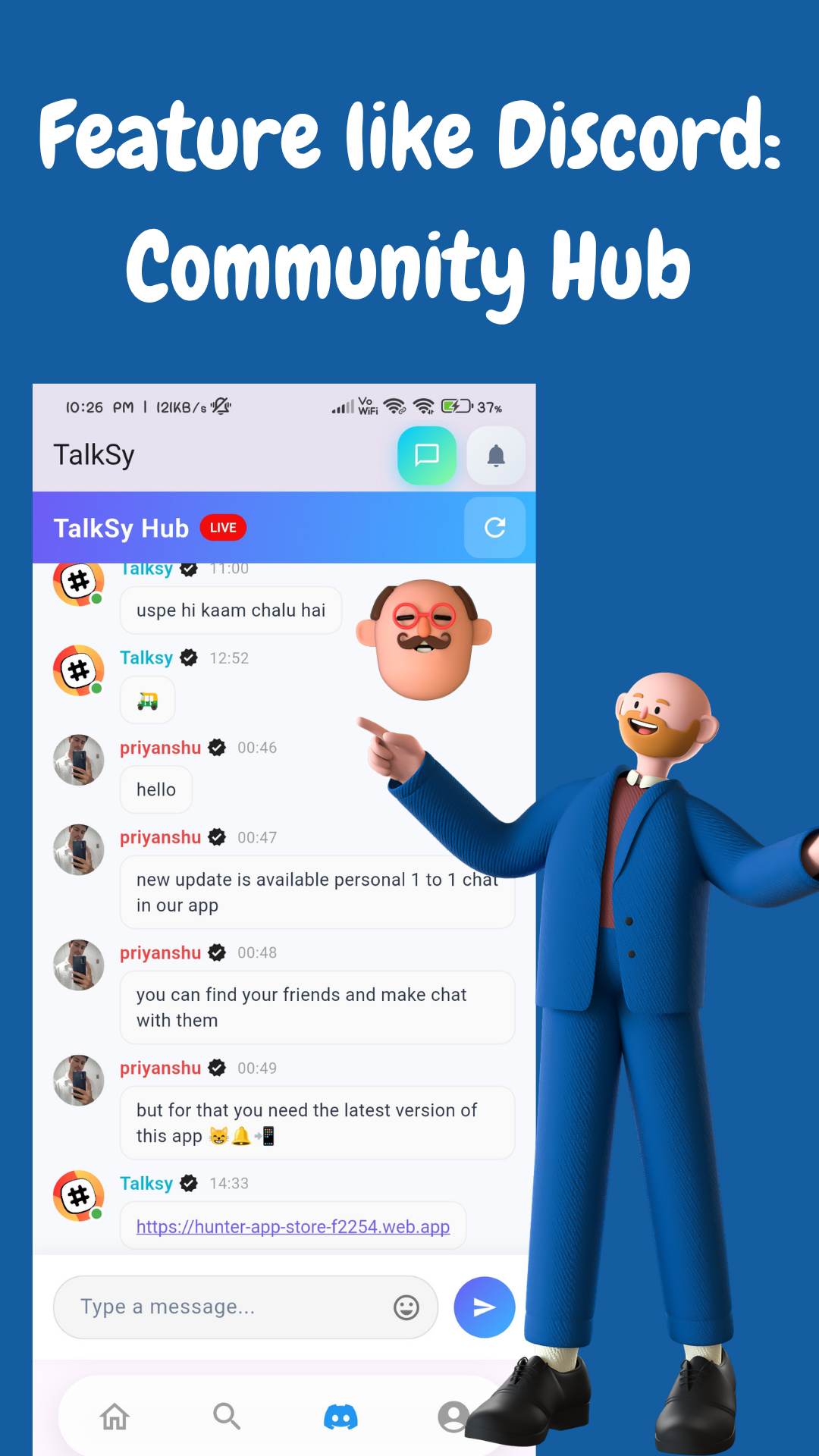 Talksy - 소셜 미디어 미디어 5
