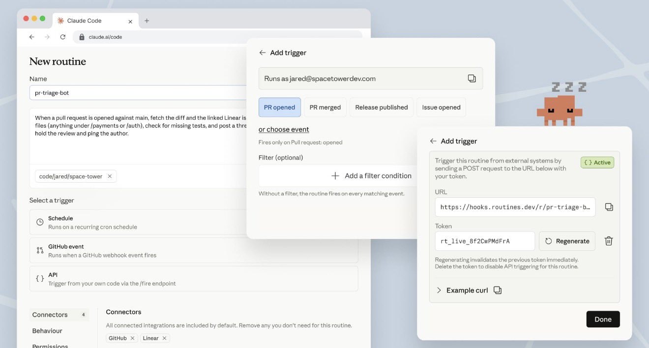Claude Code Routines gallery image