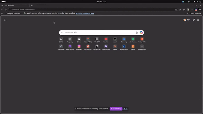 Nudge CRM screenshot 1 (video preview)