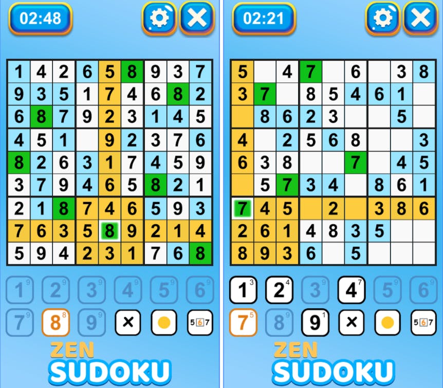 Zen Sudoku Game - 9x9 Puzzles media 1