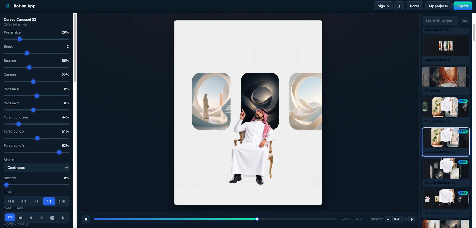 Rotion App screenshot 3