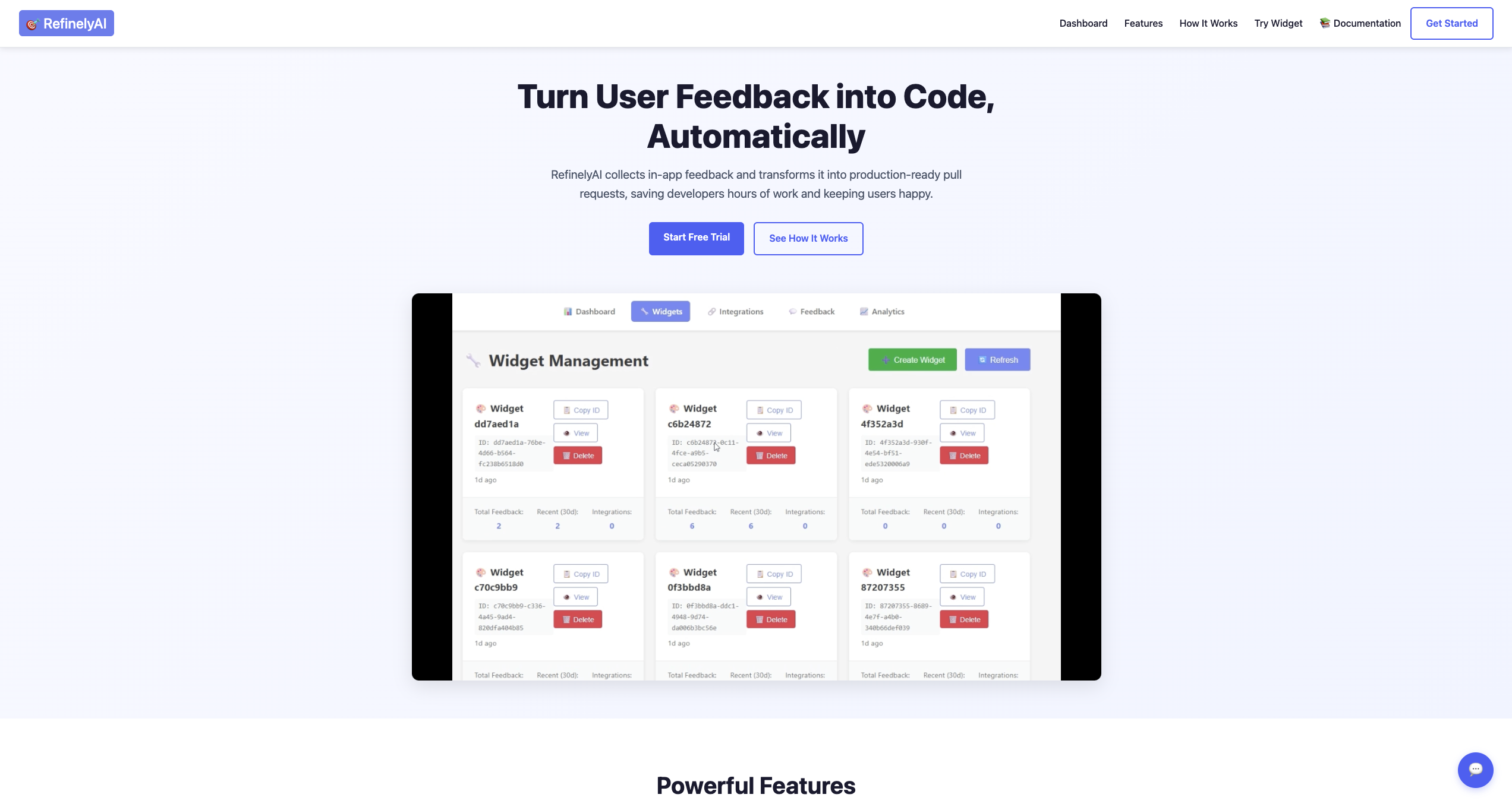 Refinelyai - Trasforma il feedback degli utenti in correzioni e funzionalità con AI media 1
