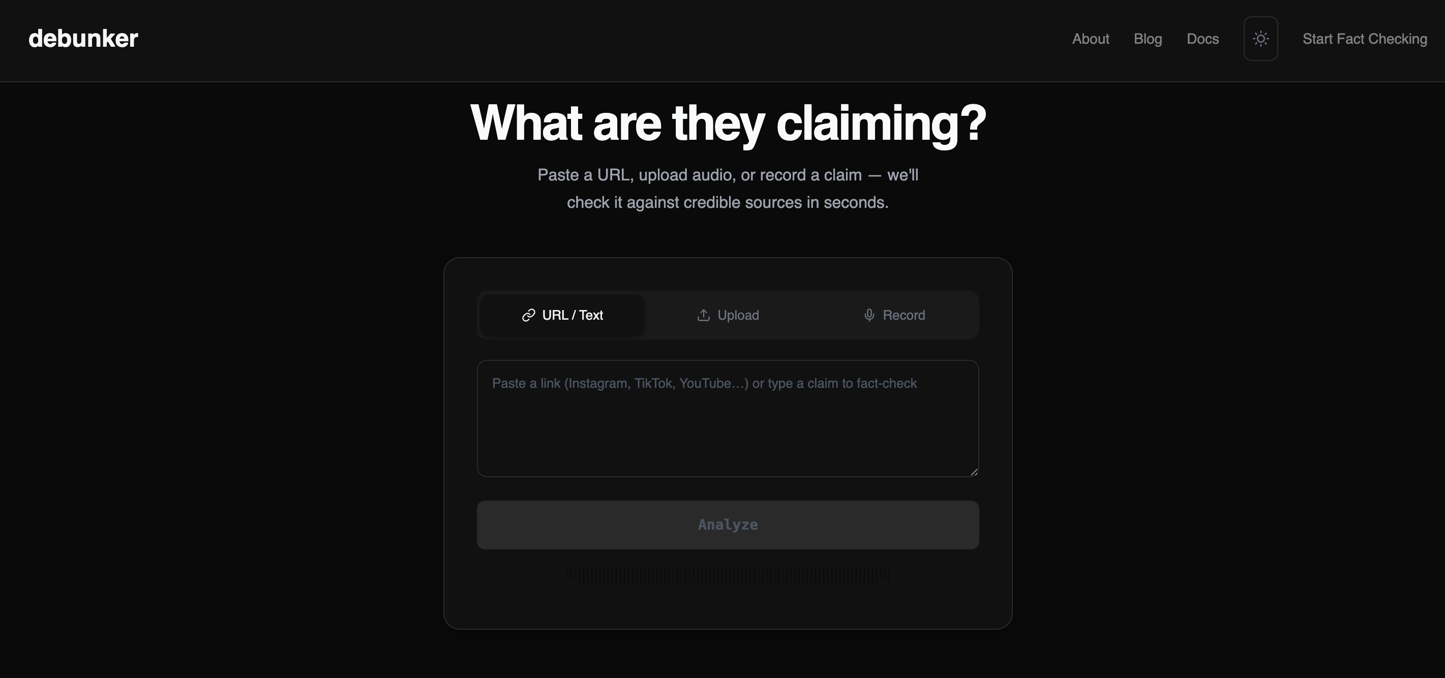 Debunker gallery image