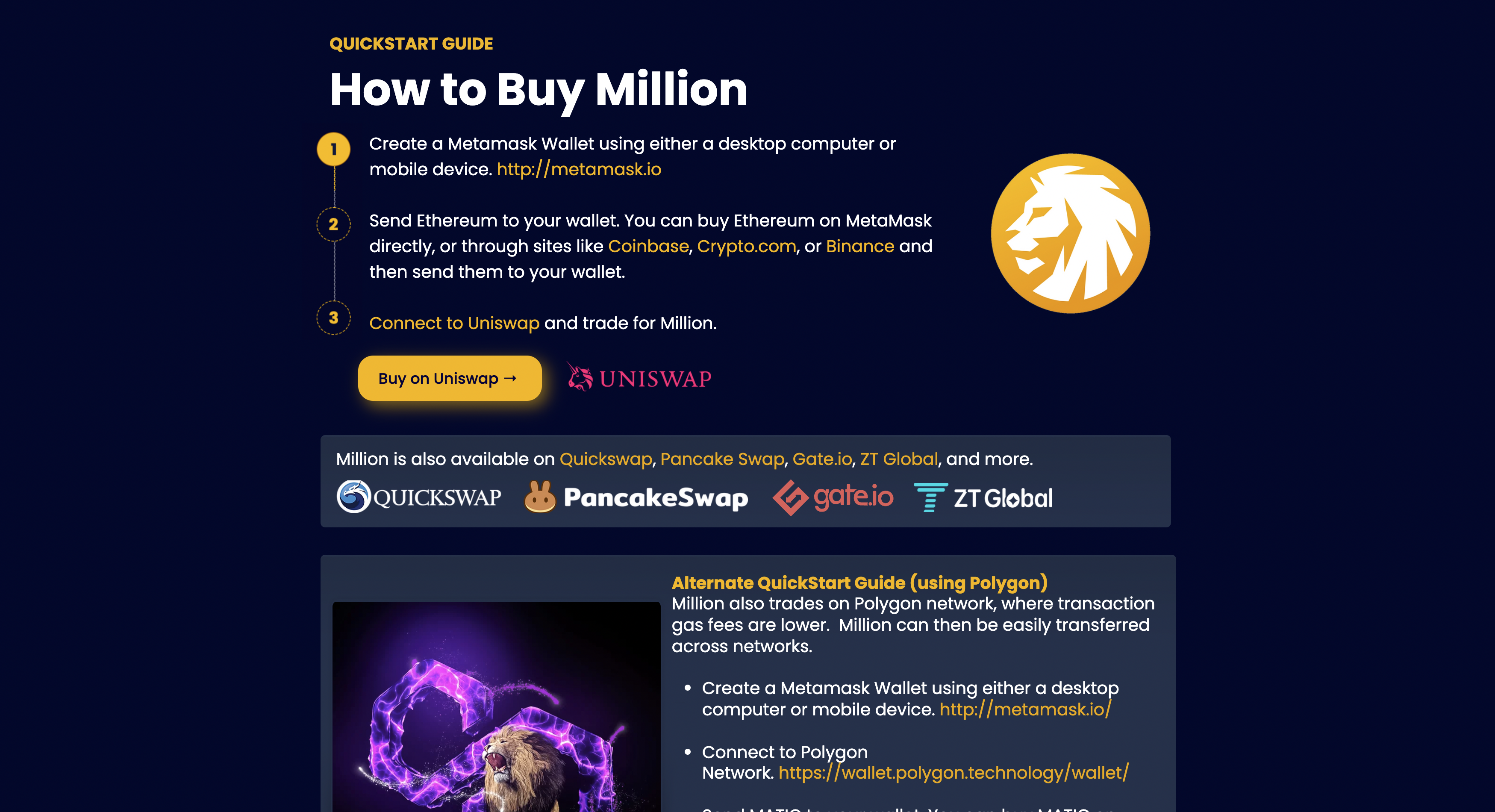 Million Token gallery image