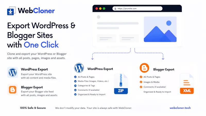 WebCloner screenshot 3