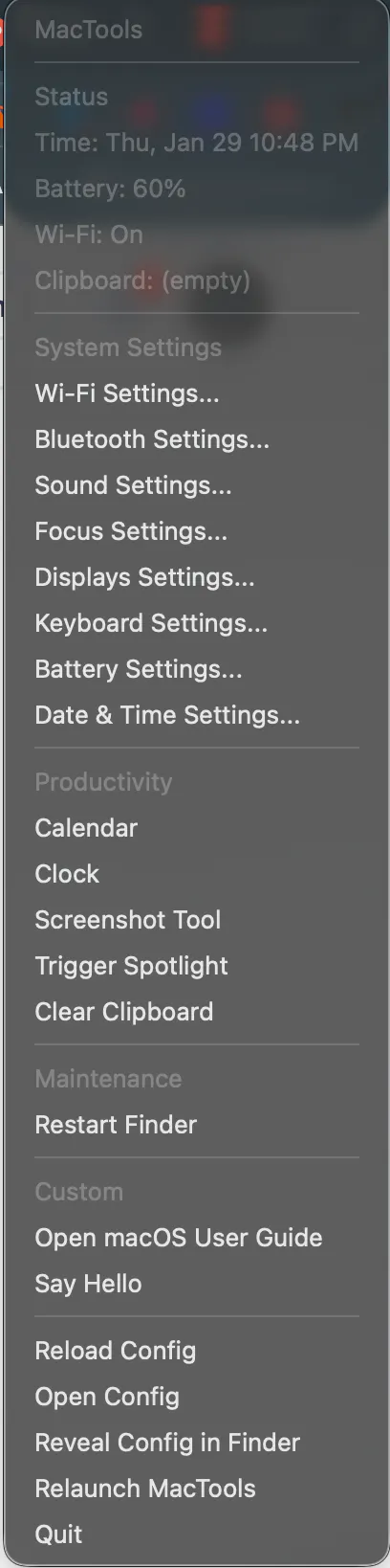 MacOs Toolkit gallery image