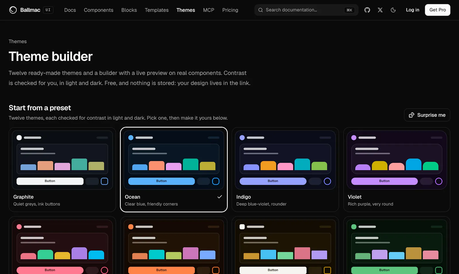 Ballmac UI screenshot 6