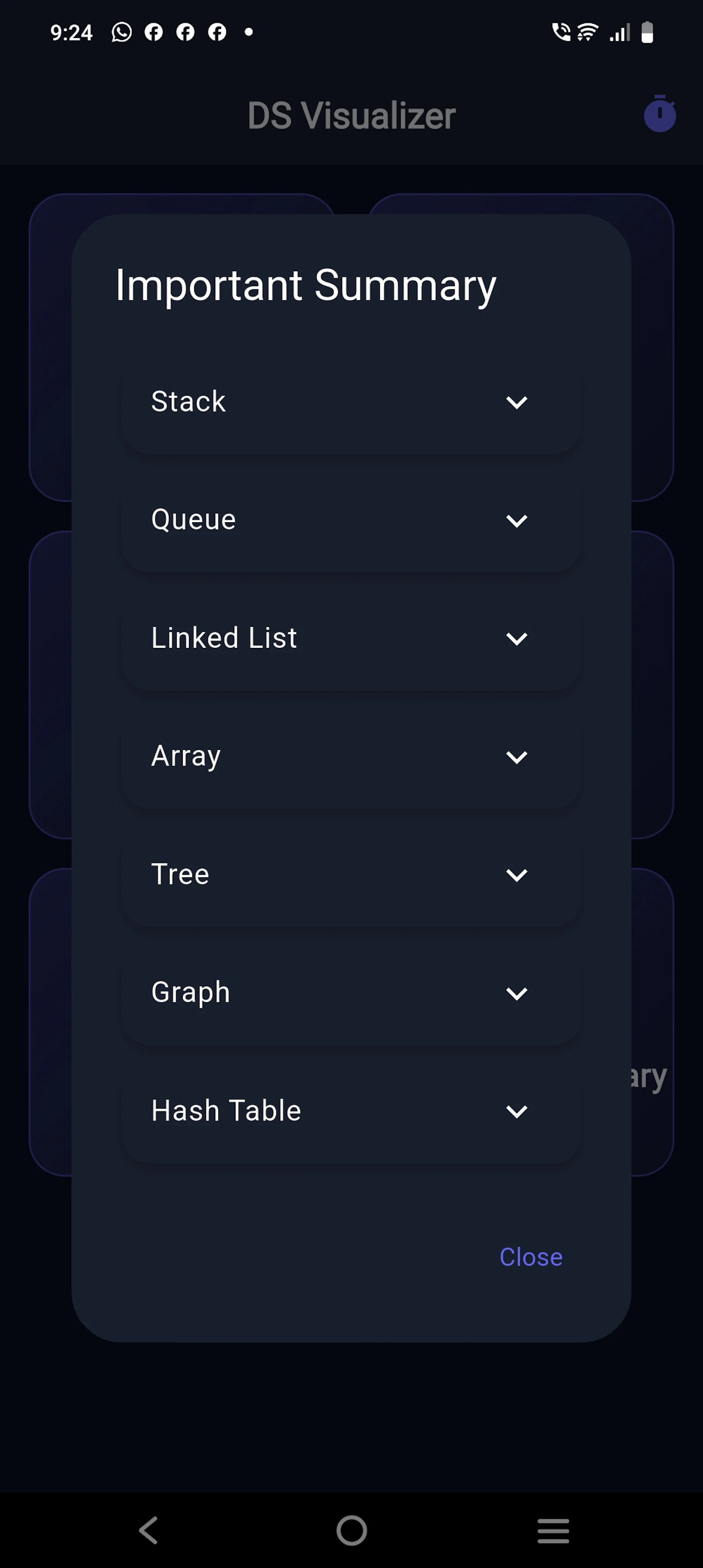 Data structure visualizer screenshot 5