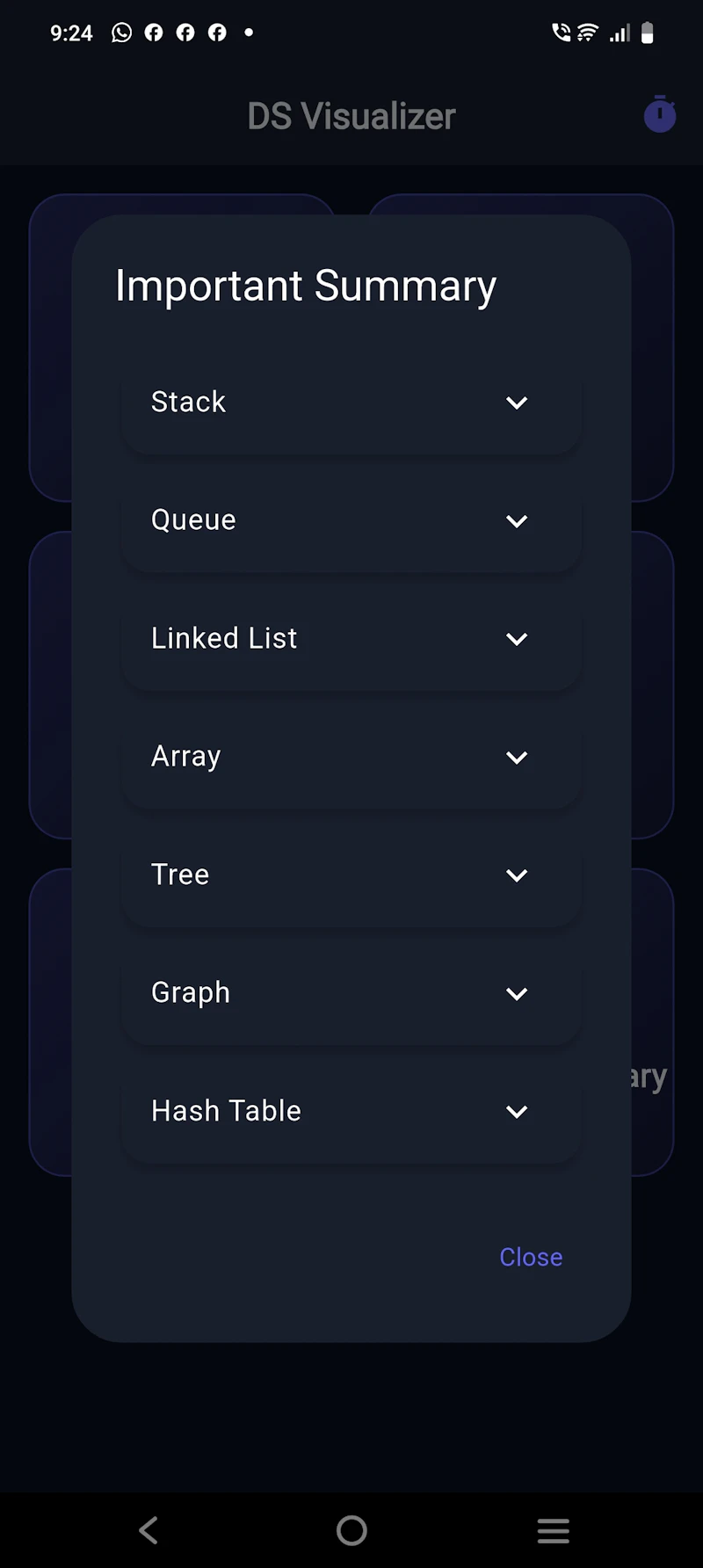 Data structure visualizer screenshot 5