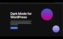 Darklup WP Dark Mode media 1