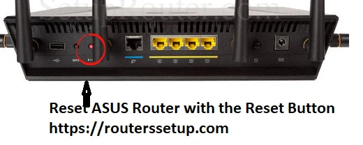 reset asus router