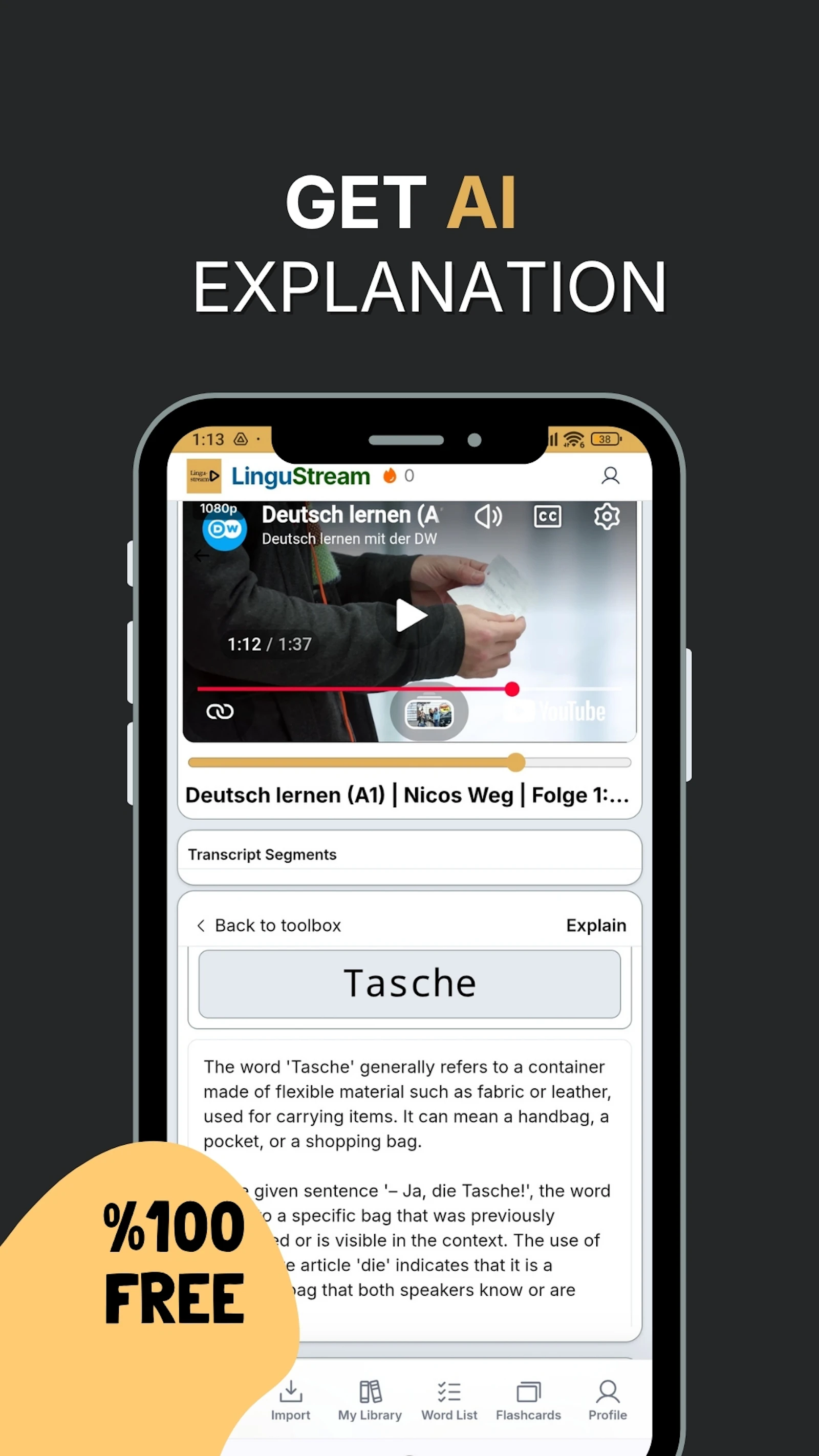 LinguStream screenshot 4