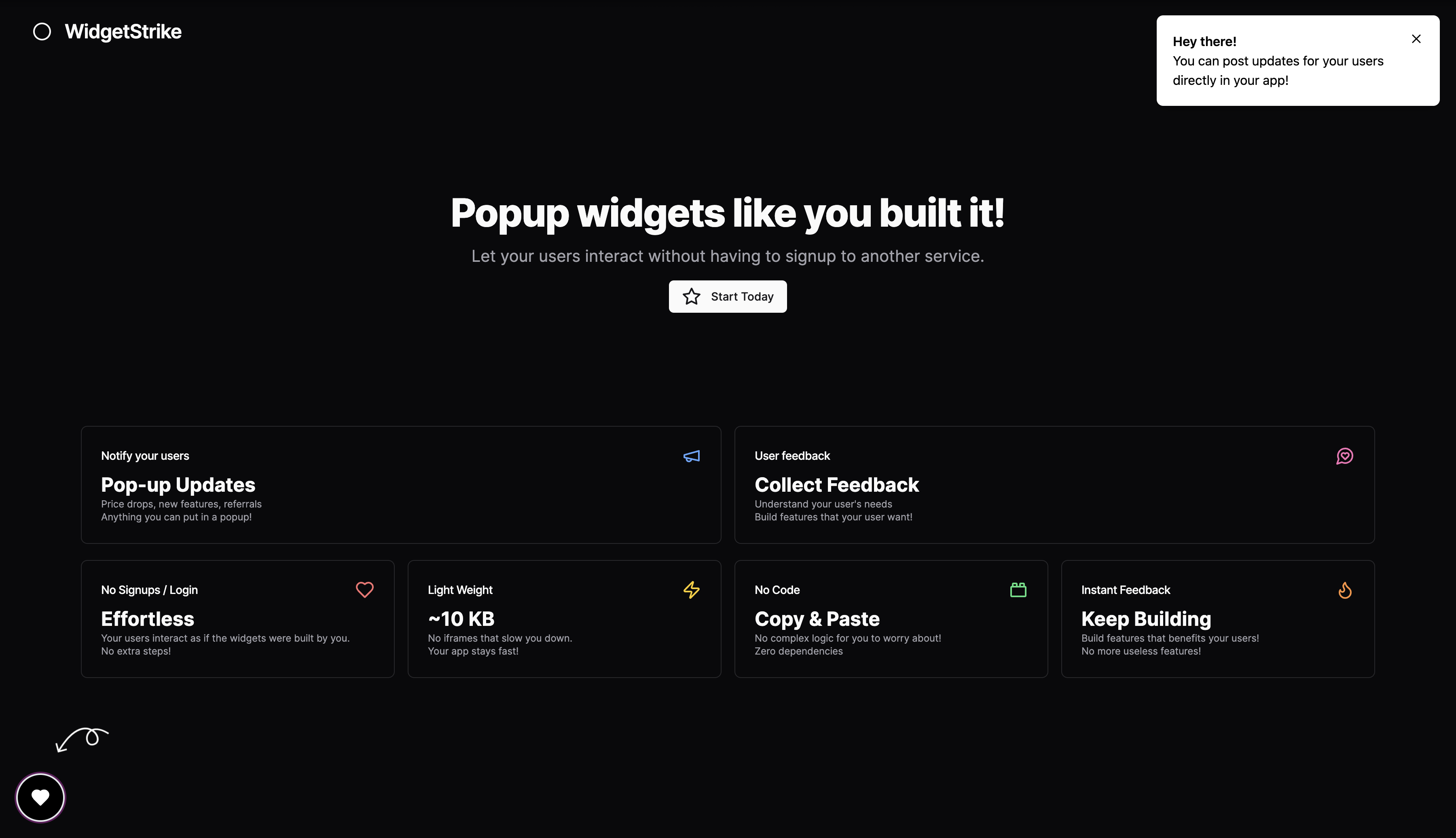 WidgetStrike gallery image