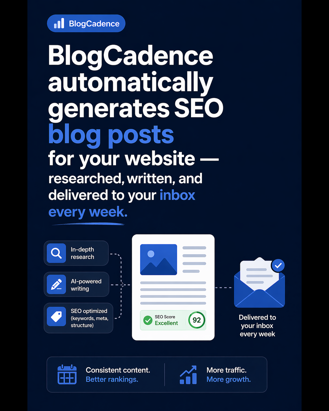 BlogCadence: Blog content on Autopilot gallery image