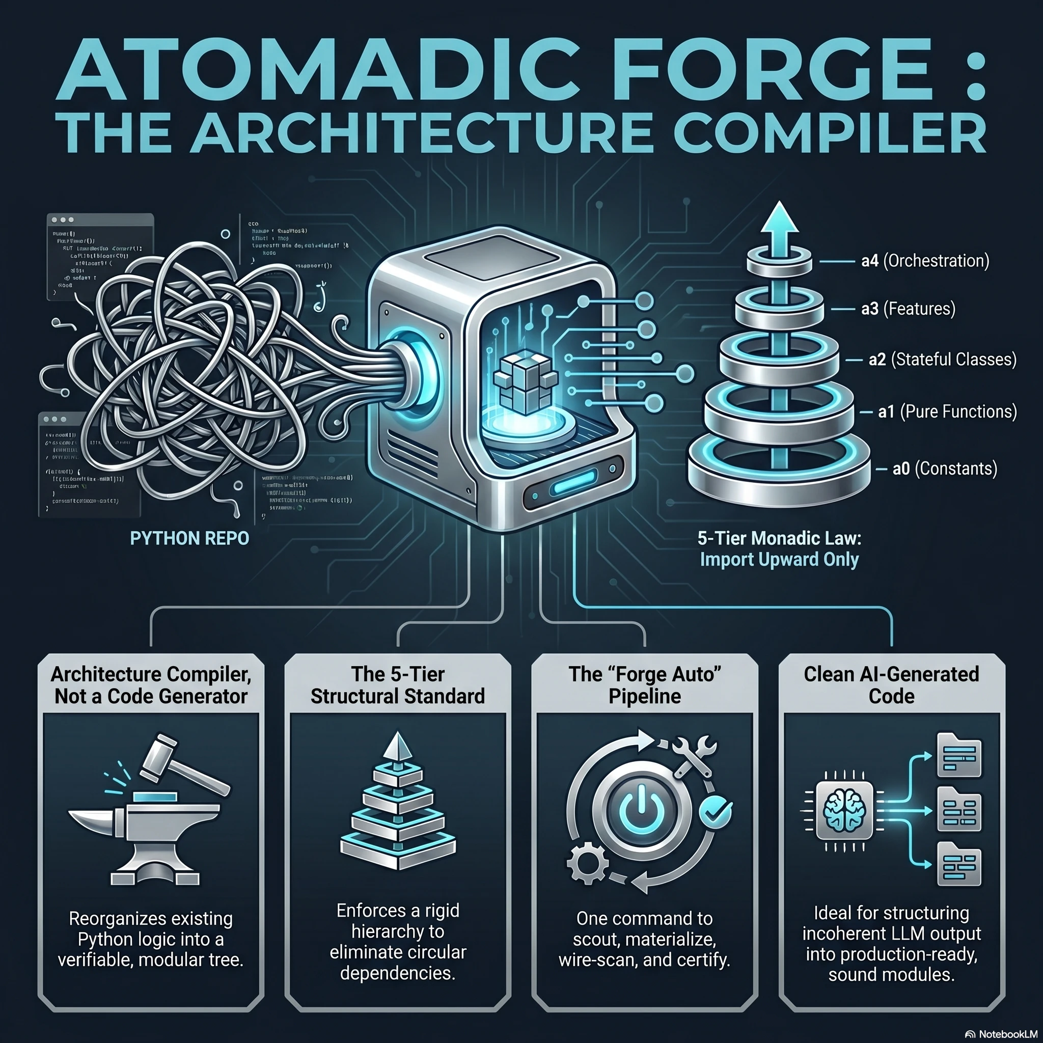 Atomadic Forge: MCP Architecture Copilot 대표 미리보기