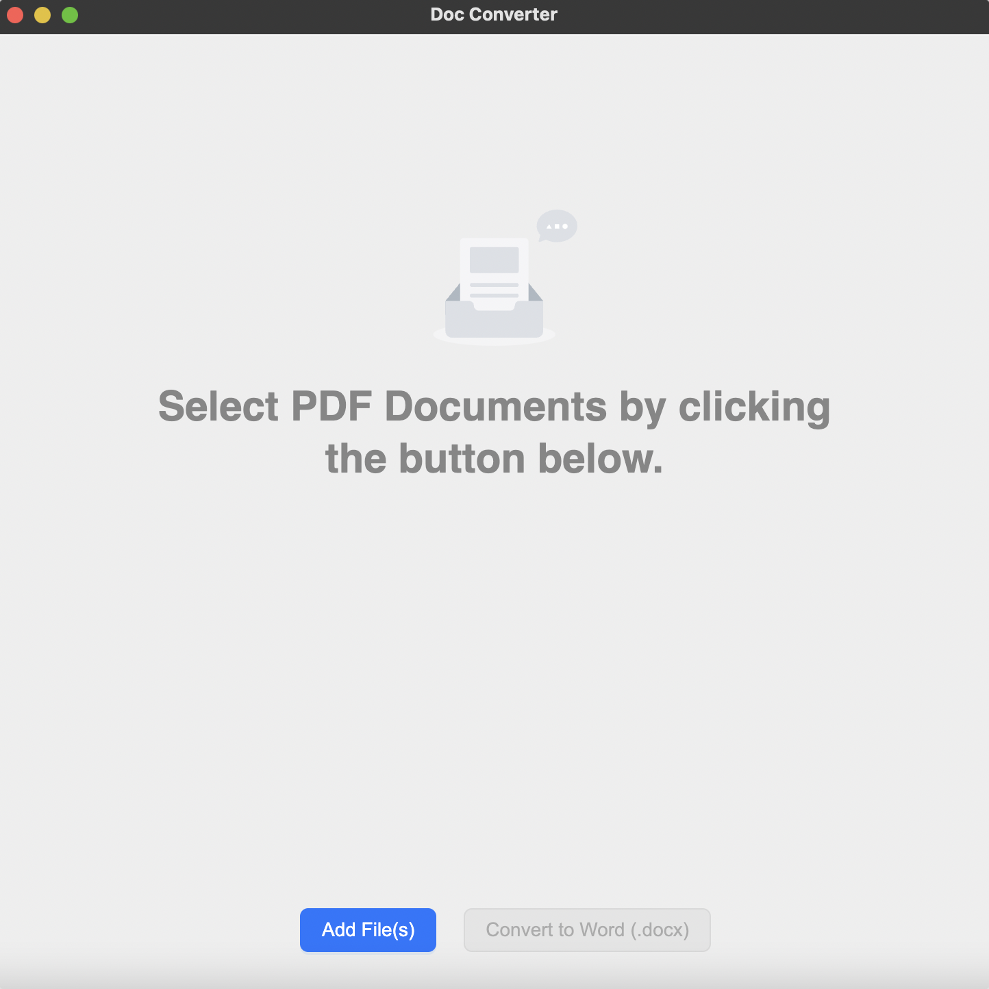 Doc Converter - Converti i documenti PDF in Word (DOCX) sul tuo computer locale. media 2