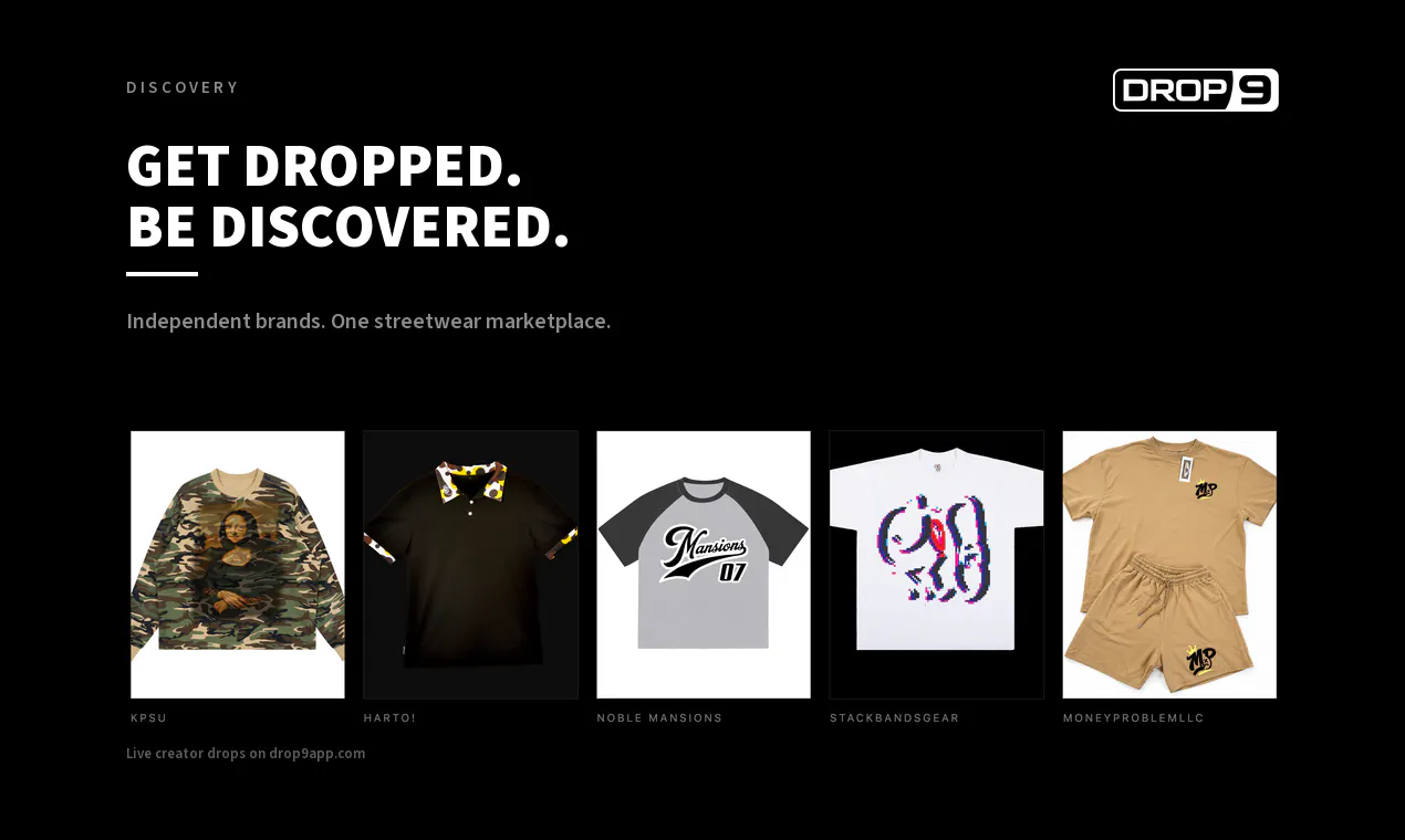 Drop 9 Streetwear Market gallery image