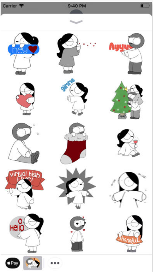 Catana Comics iMessage Stickers gallery image