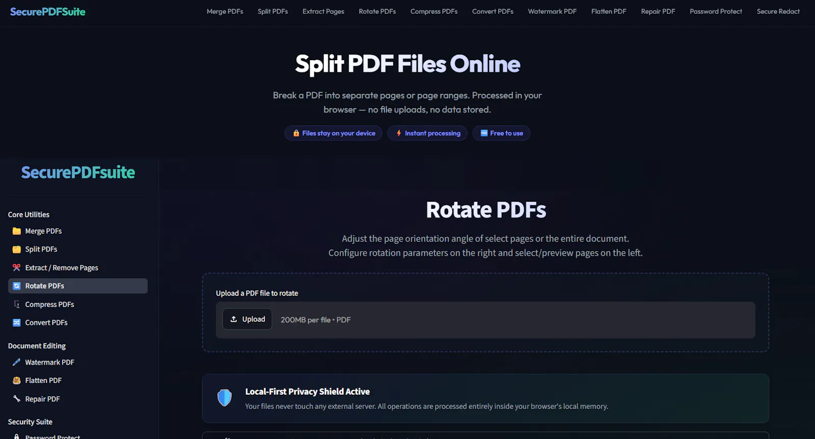 SecurePDFSuite screenshot 5