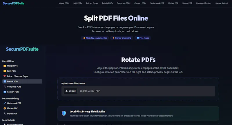 SecurePDFSuite screenshot 5