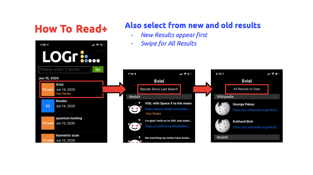 LOGr Research App gallery image