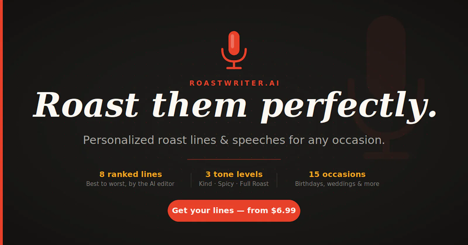 RoastWriter screenshot 1