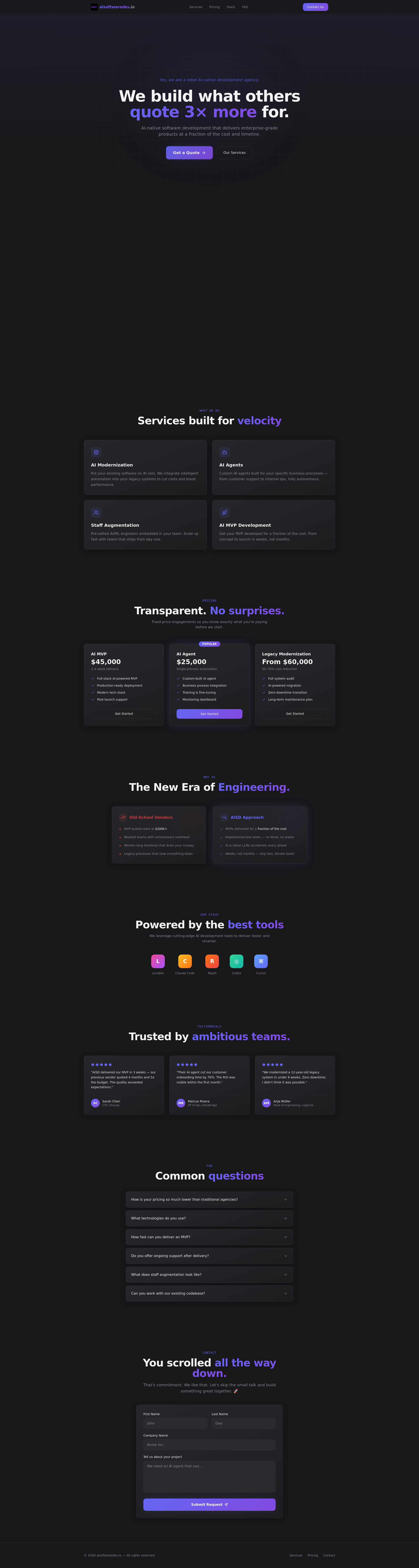 AISD: Your AI-Native Dev Team gallery image