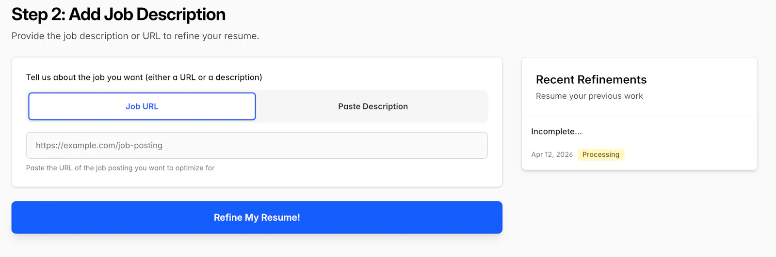Resume Refiner AI screenshot 7