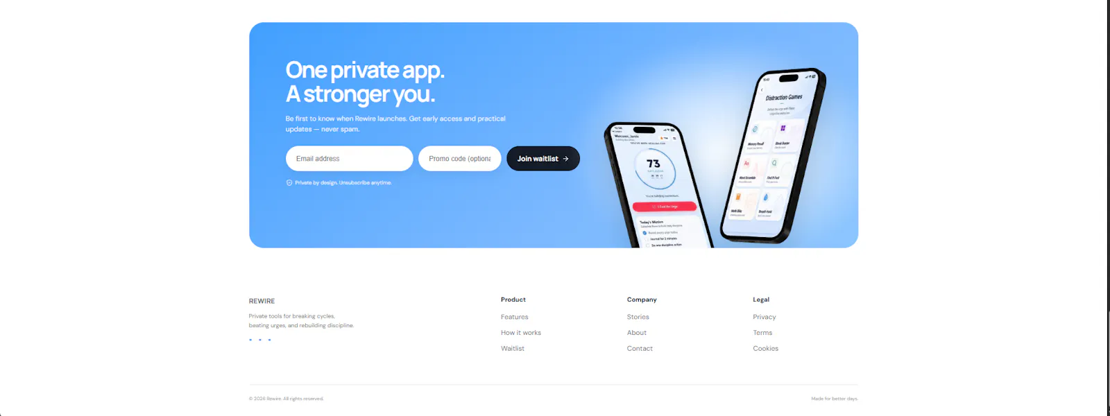 Rewire — Break the cycle.  screenshot 7