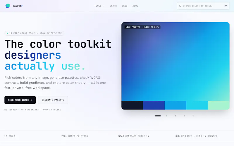 Palettr screenshot 1