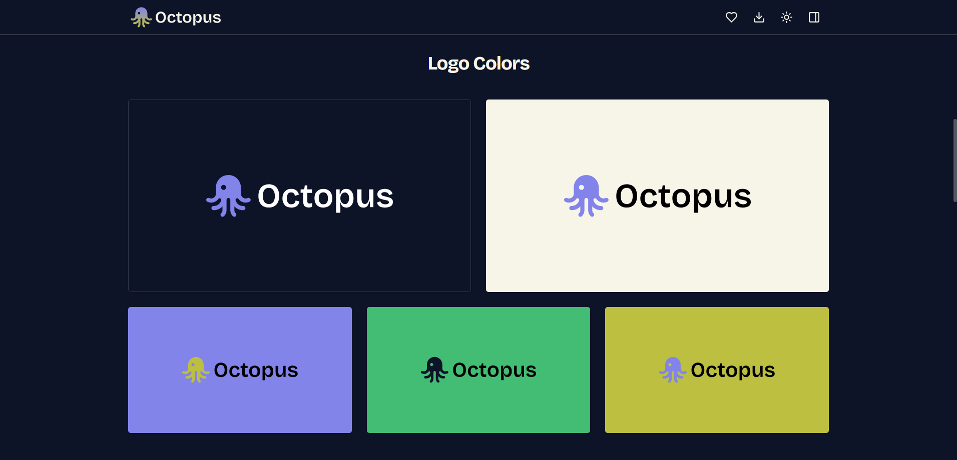 Oktopus - Smart, adaptives Farbwerkzeug für Branding und Logo -Design Medien 5