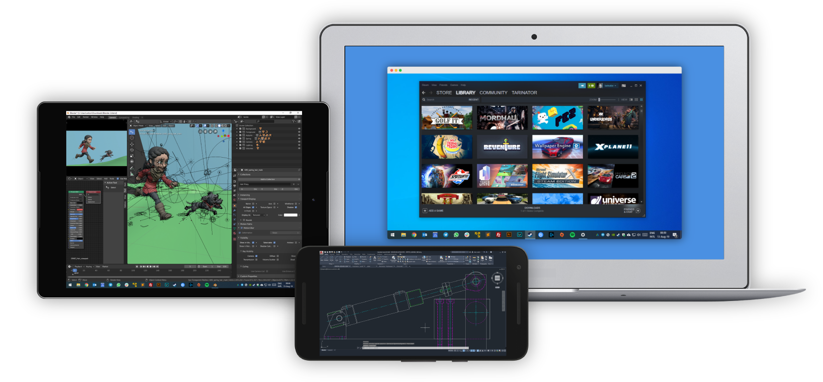 Komputer awan totem media 1
