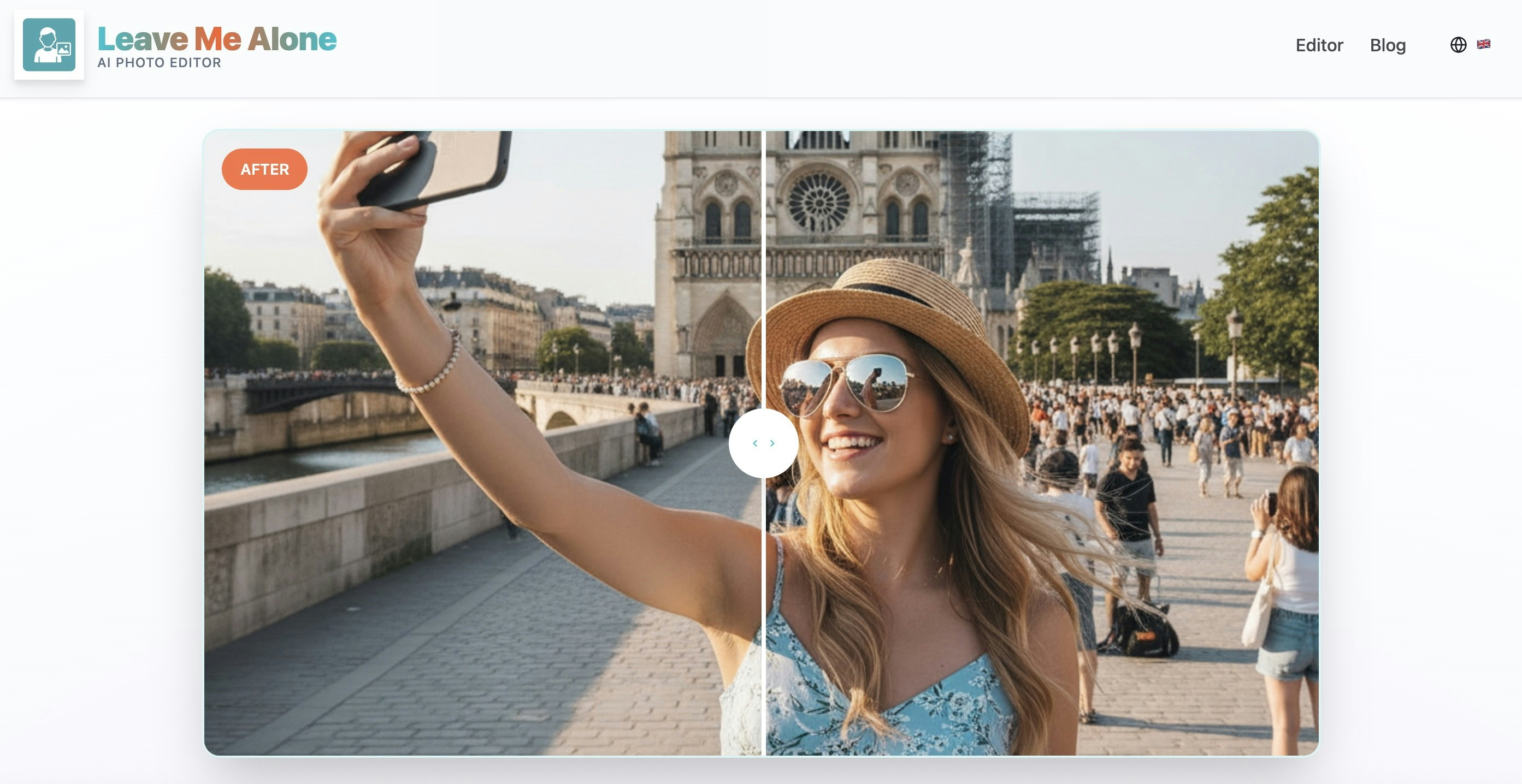 Leave Me Alone - Main screenshot showing features and interface