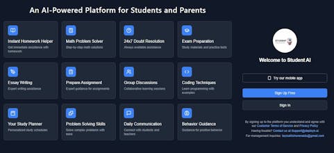 AI Powered E-learning Platform gallery image