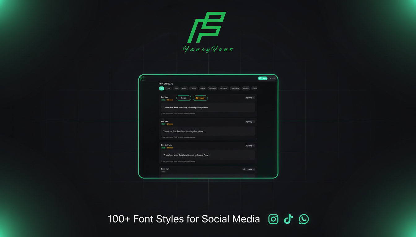 Fancy Font gallery image