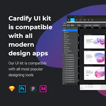 Cardify - Startup UI Kit for Landing Pages gallery image