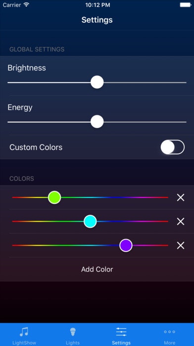 iLightShow iOS Image