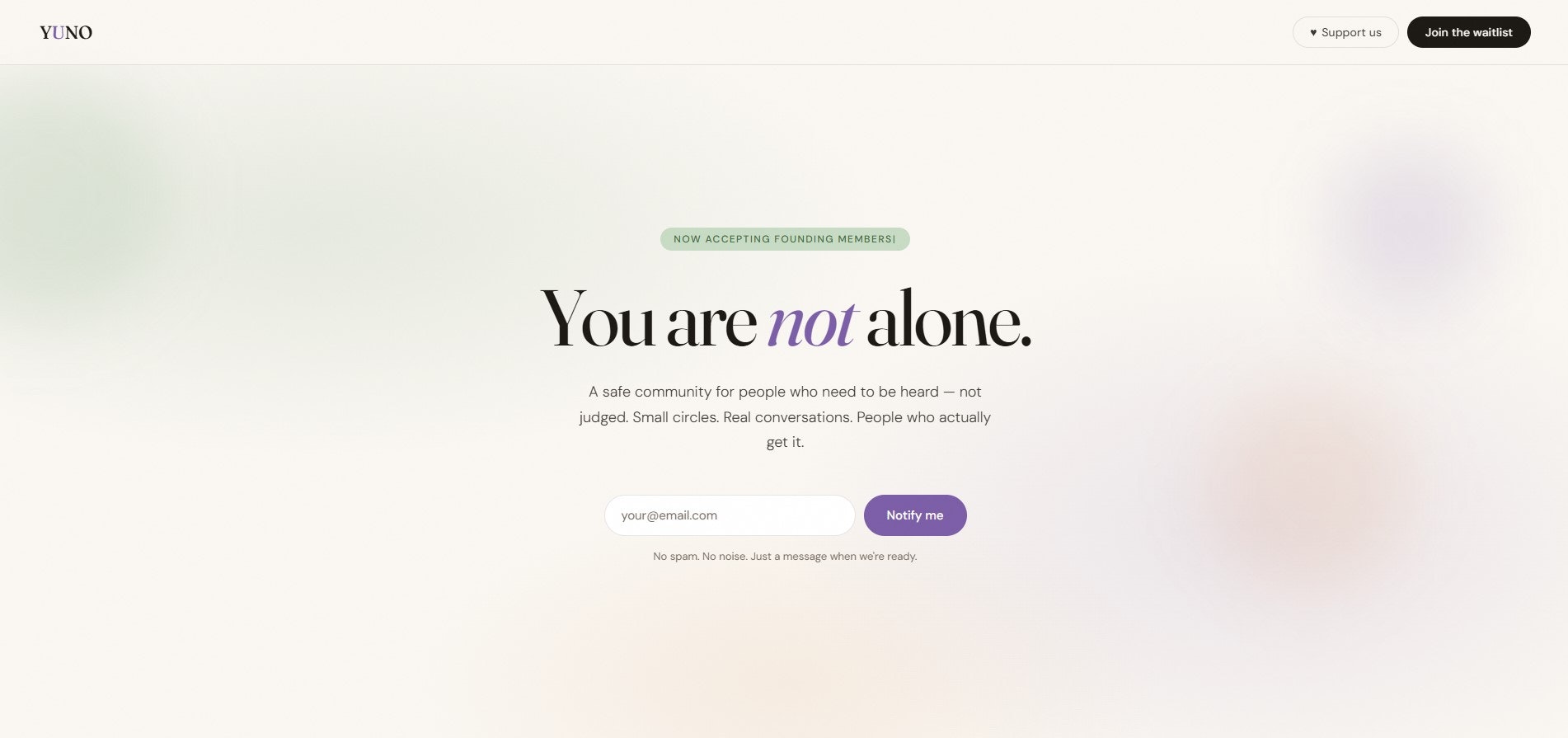 YUNO - You are not alone. gallery image
