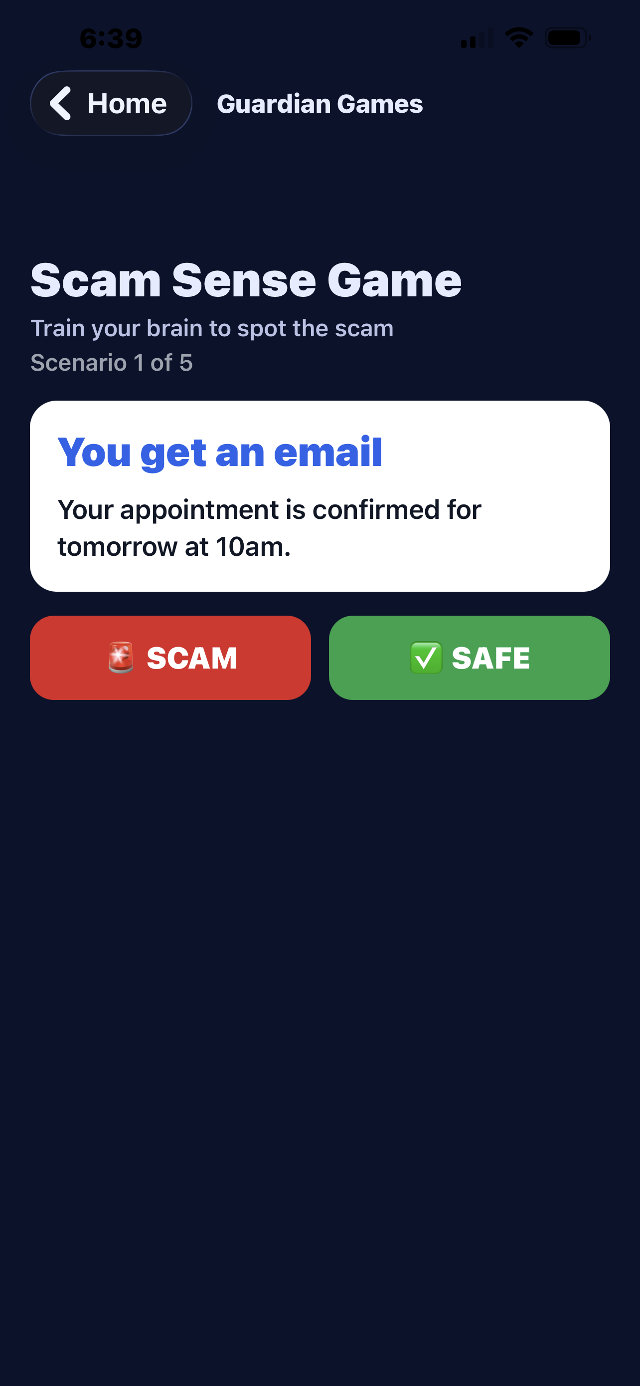 GuardianAI: Scam Defense App gallery image