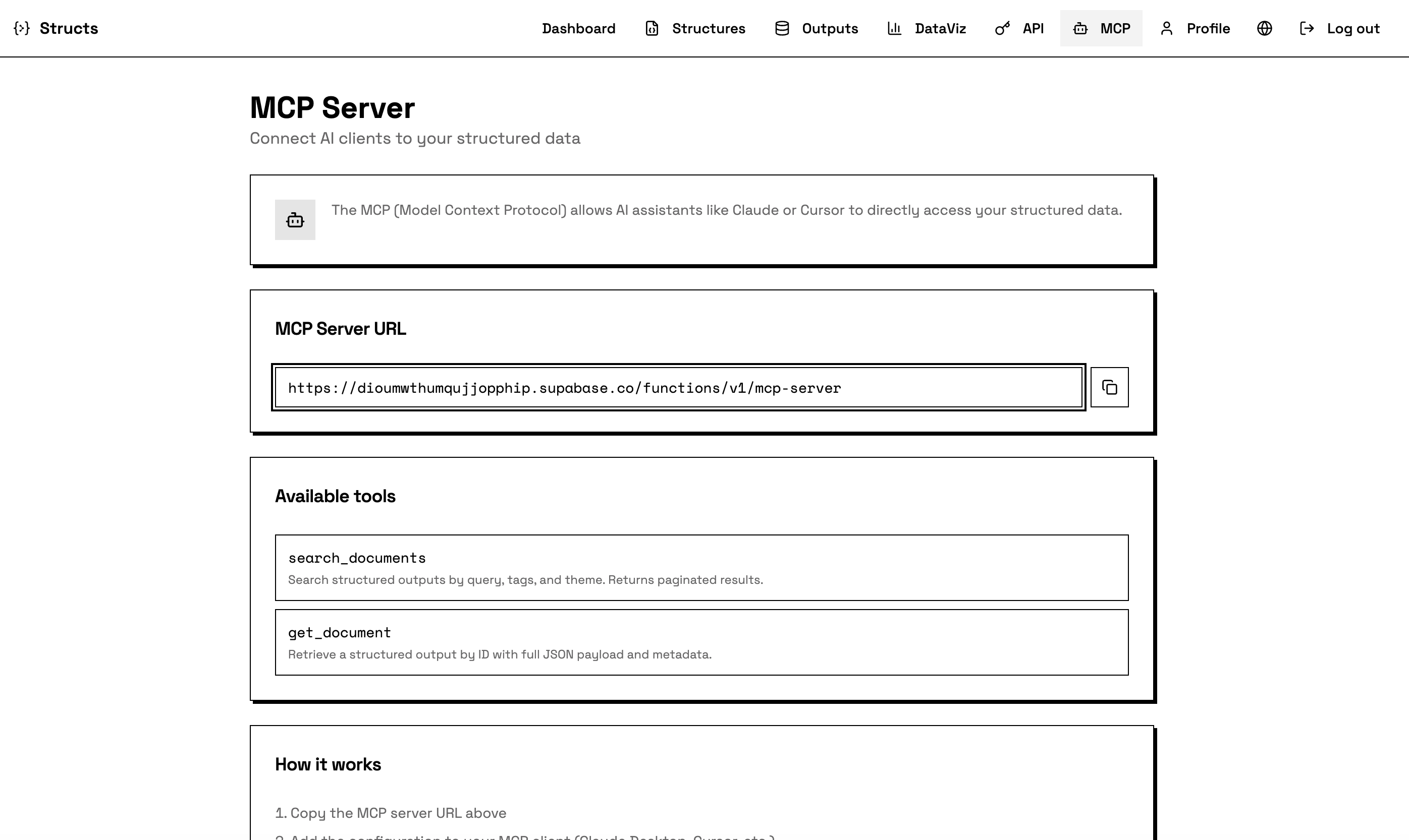 Structs gallery image